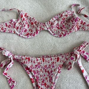 BLACKBOUGH Ruched Floral Bikini